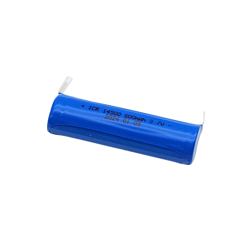 3.7V Cylindrical lithium <a href='/battery/'>battery</a> Finished product, 14500 800mAh 3.7V,Smart meter reading terminal batteries