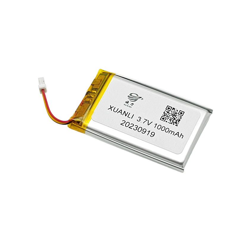 3.7V Lithium polymer <a href='/battery/'>battery</a> 603048 1000mAh 3.7V Square lithium battery