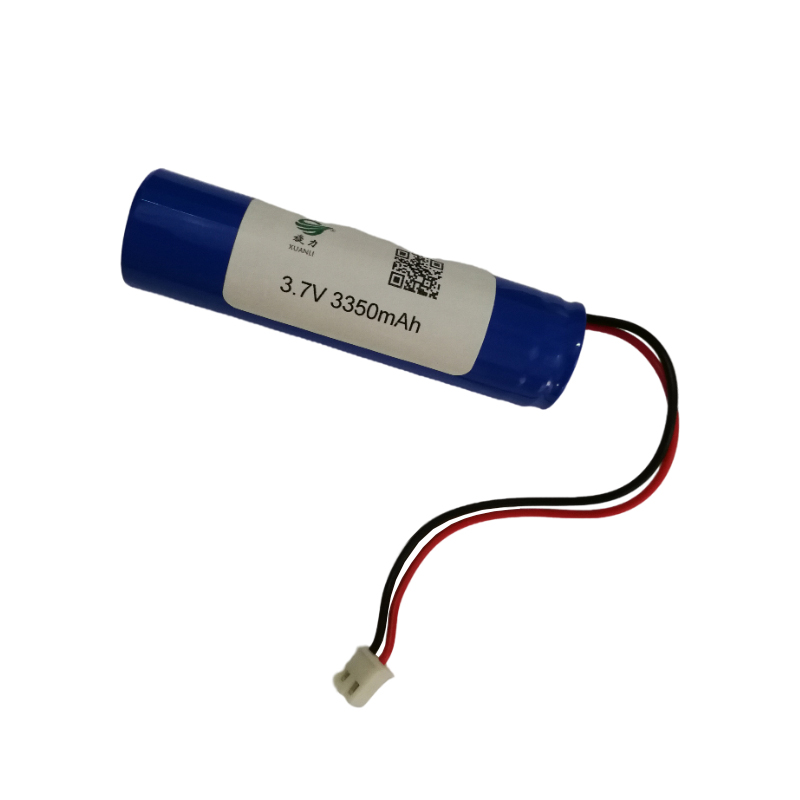 3.7V Cylindrical lithium battery product model <a href='/18650/'>18650</a>,3350mAh