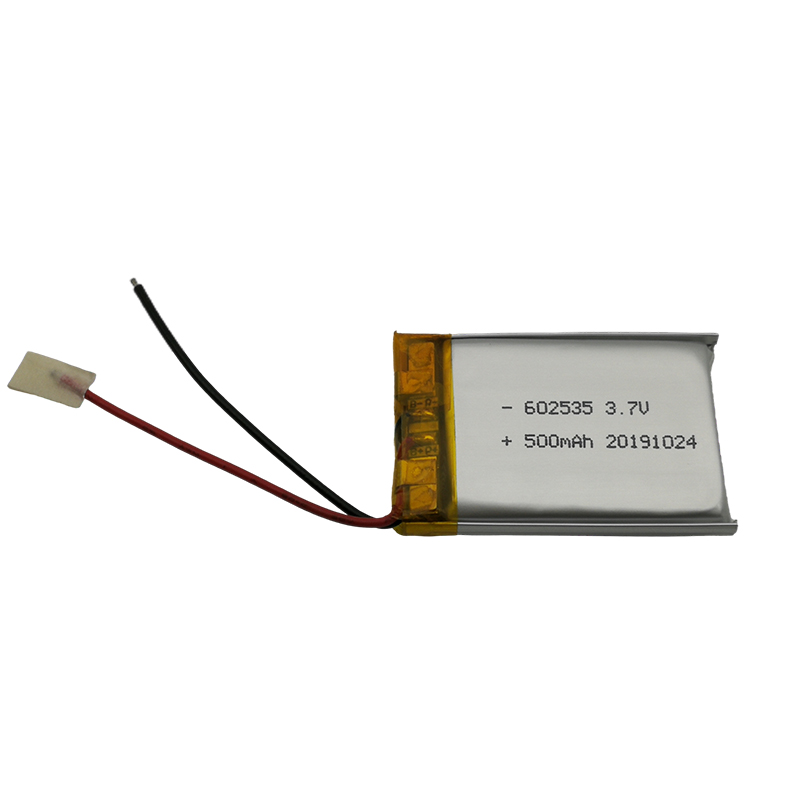 602535 3.7V 500mAh Lithium polymer <a href='/battery/'>battery</a>