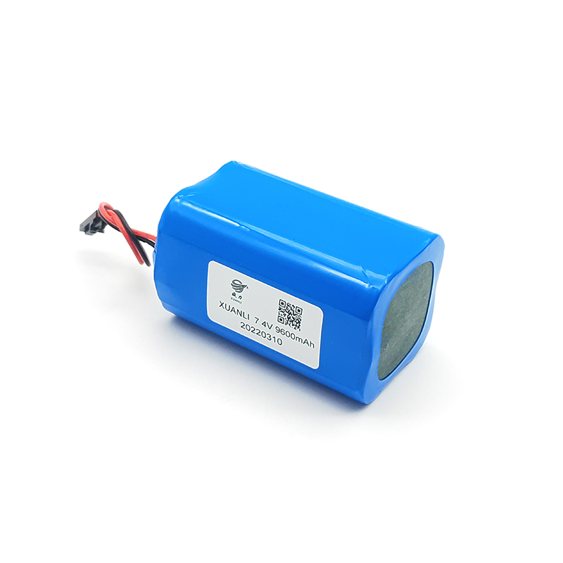 7.4V Cylindrical lithium <a href='/battery/'>battery</a>, <a href='/26650/'>26650</a> 9600mAh 