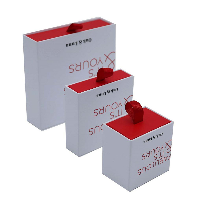 Jewelry Box, <a href='/rigid-box/'>Rigid Box</a> with Pull Tab, High-End gift boxes / Packaging