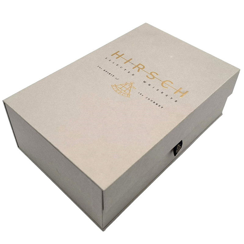 Luxury Wine Packaging, High End Book paper Boxes with fabric pull tab, Magnets closing