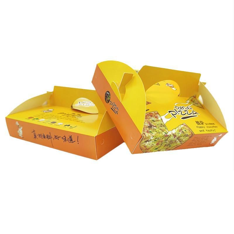 350gsm Food Grade White Card Pizza Box, Pizza Takeout Box