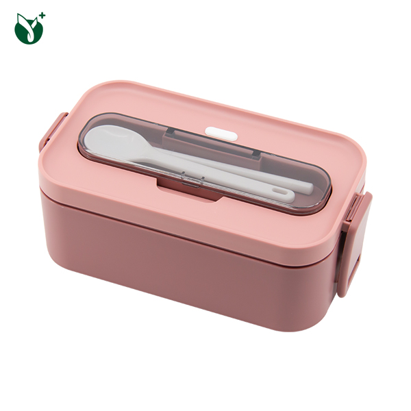 Single Layer  <a href='/lunch-box/'>Lunch Box</a> with Tableware