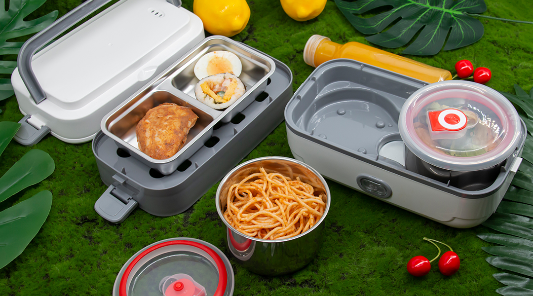 Popular-2layers-Electric-Heating-Stainless-Plastic-Lunch-Box