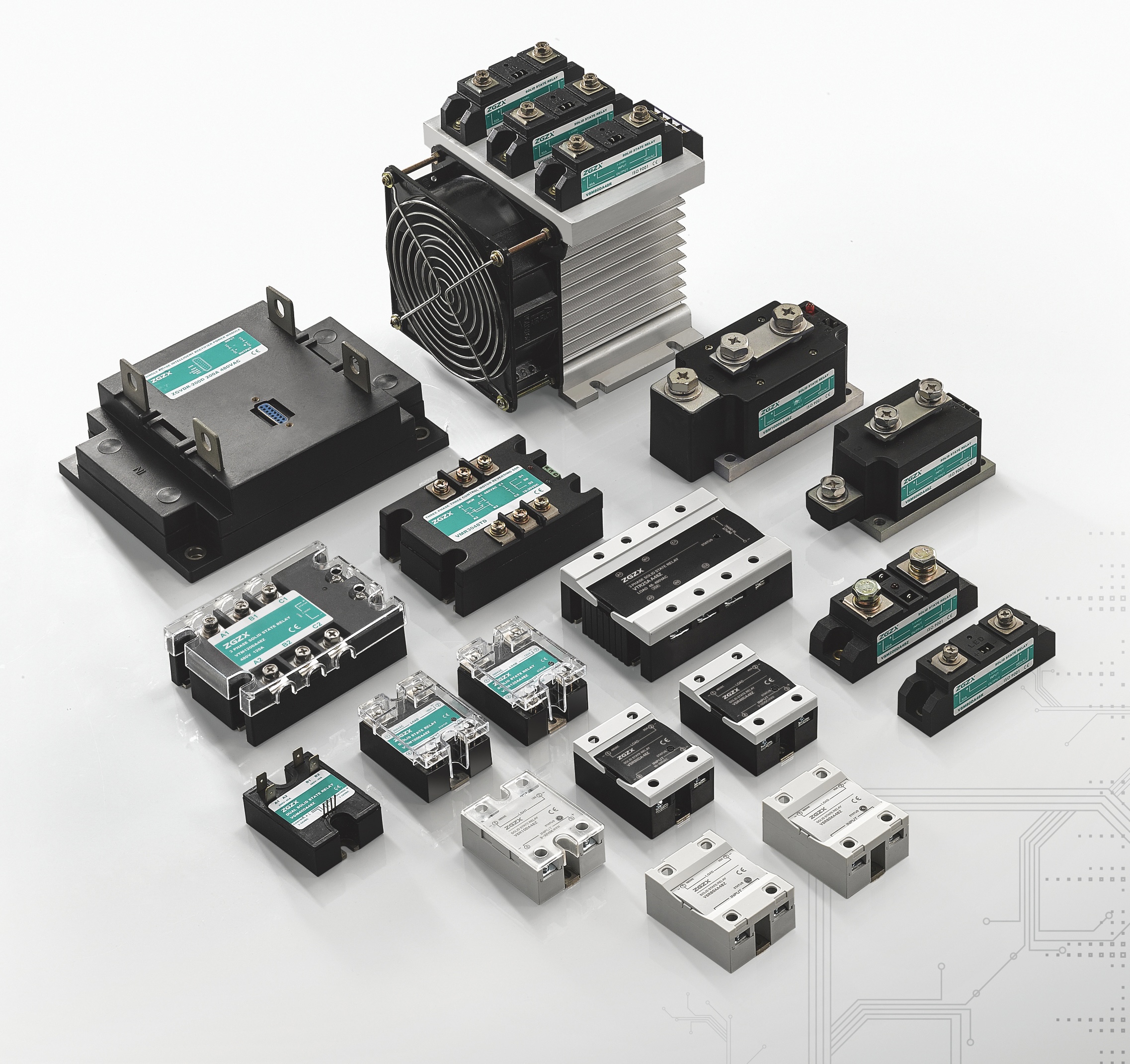 SSR Series Single Phase Solid State Relay 