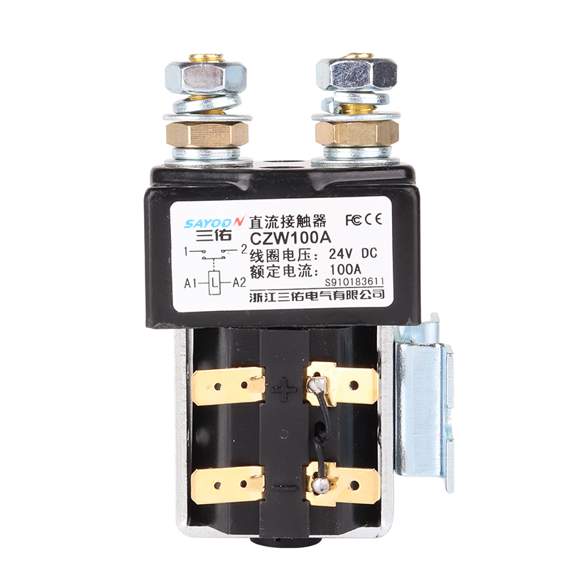 CZW100A dc contactor DC Direct current Electric control power contactor for moto car