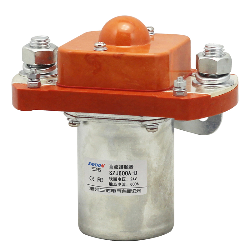 Direct currentd DC power electric contactor Magnetic <a href='/contactor/'>Contactor</a> Motor Control Single coil DC contactor SZJ600A-D,MZJ-600D,ZJ600D