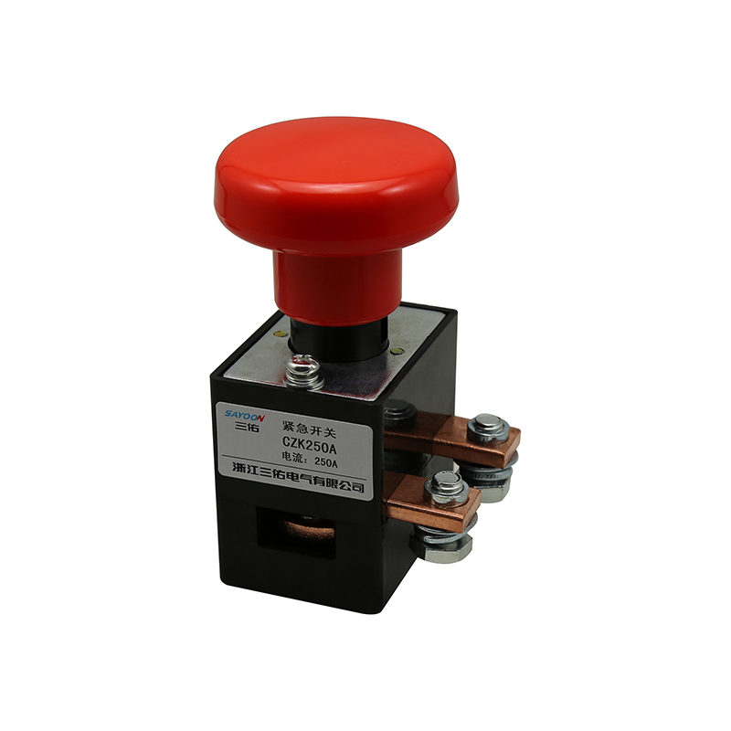 SAYOON EMERGENCY SWITCH <a href='/czk250a/'>CZK250A</a>/ ZJK250A/ ED250A emergency stop switch for various electric motor car PUSH BUTTON SWITCH