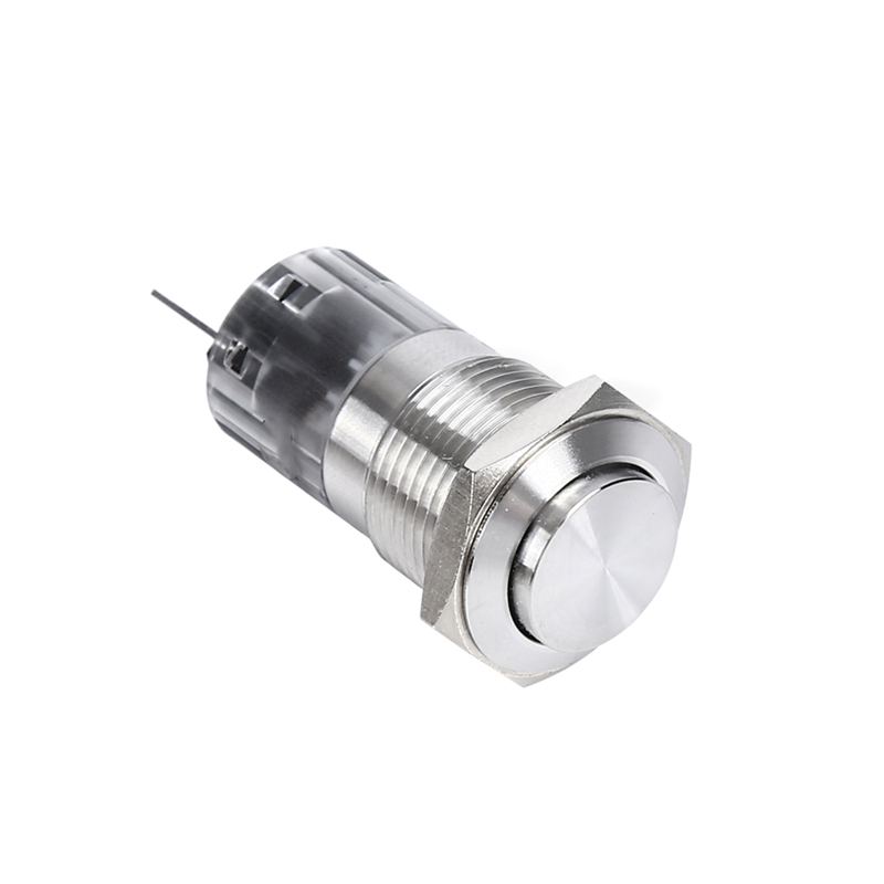16MM metal Stainless steel <a href='/1no1nc/'>1NO1NC</a> 2NO2NC momentary latching on-off push button switch PM164F(H)-11/S