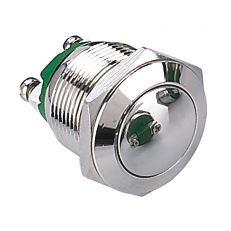 special offer ELEWIND 19mm momentary (1NO) Domed head Nickel-plated brass push button switch (PM191B-10/J/N) 40PCS/lot