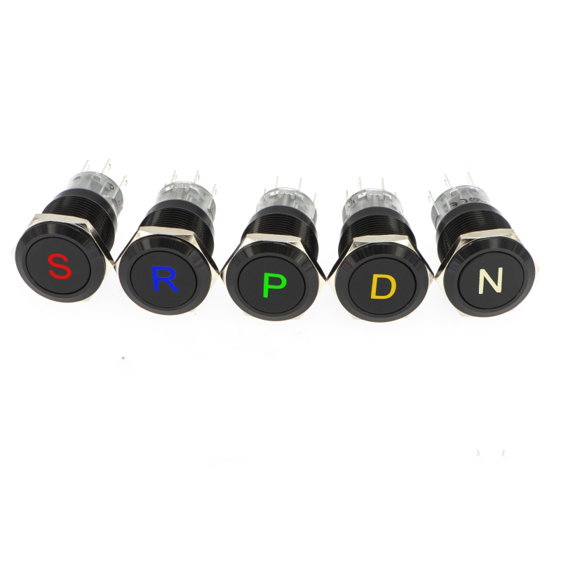 ELEWIND 19mm Illuminated Symbol Push <a href='/button-switch/'>Button Switch</a>(Any symbol you can choose)