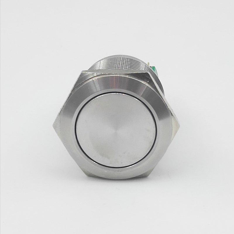 ELEWIND 25mm Momentary or Latching <a href='/1no1nc/'>1NO1NC</a> or 2NO2NC Stainless steel Pin terminal push button switch(PM251F-11/S)