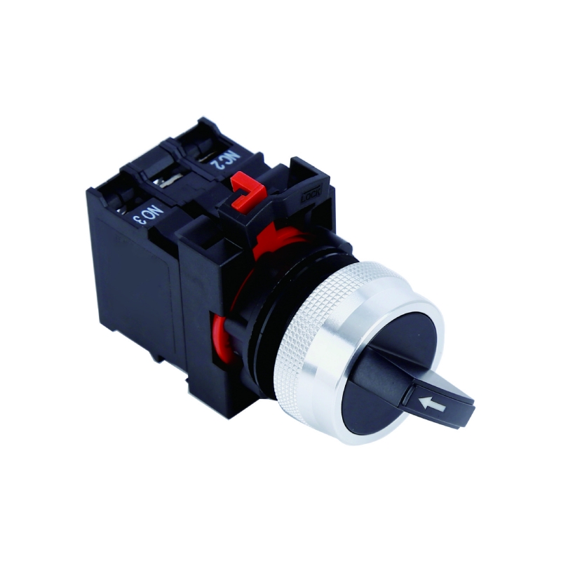 22mm <a href='/3-position-selector-switch/'>3 position selector switch</a> 2NO  ( PB226-20X/31 )