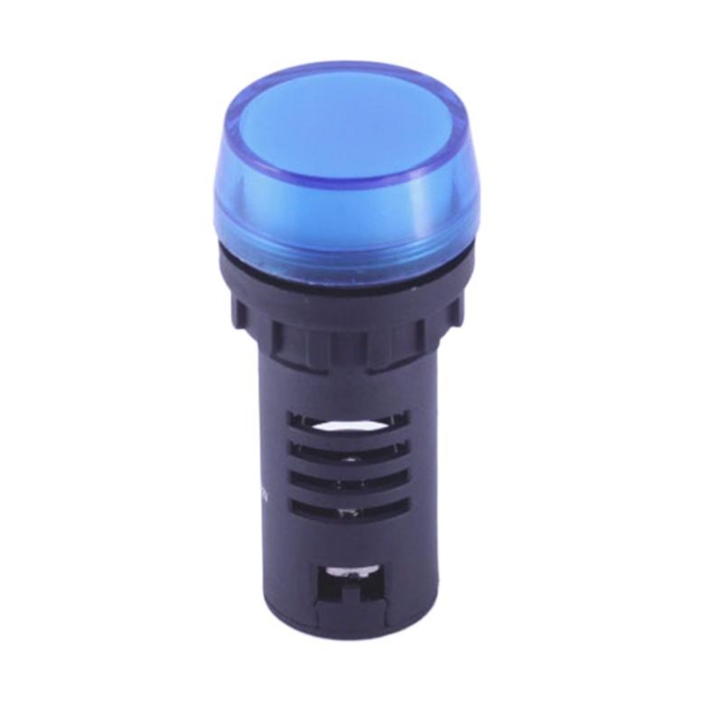 ELEWIND 22MM LED plastic sealed signal lamp indicator light pilot lamp 6V 12V 24V 36V 110V 220V  (AD16-22D/G/12V)