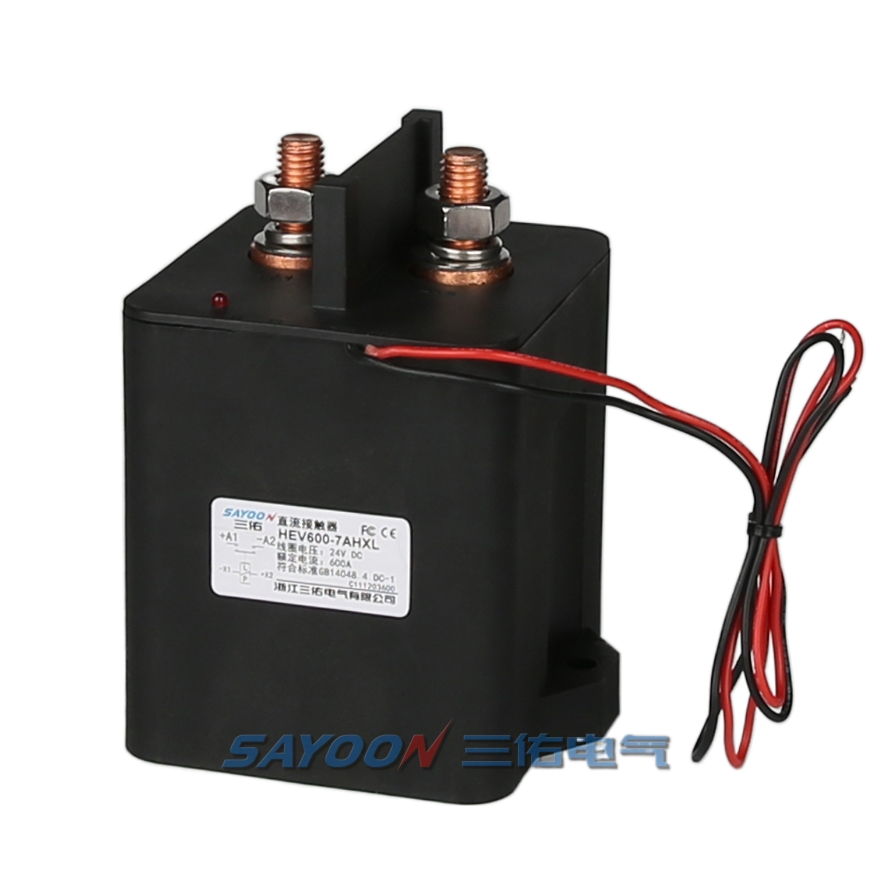 SAYOON HEV600-7AH HEV600-7BH High Voltage 5-1000VDC Standard Type 1NO Or 1NC Contact For Dc <a href='/contactor/'>Contactor</a> Power 600A , ROHS CE