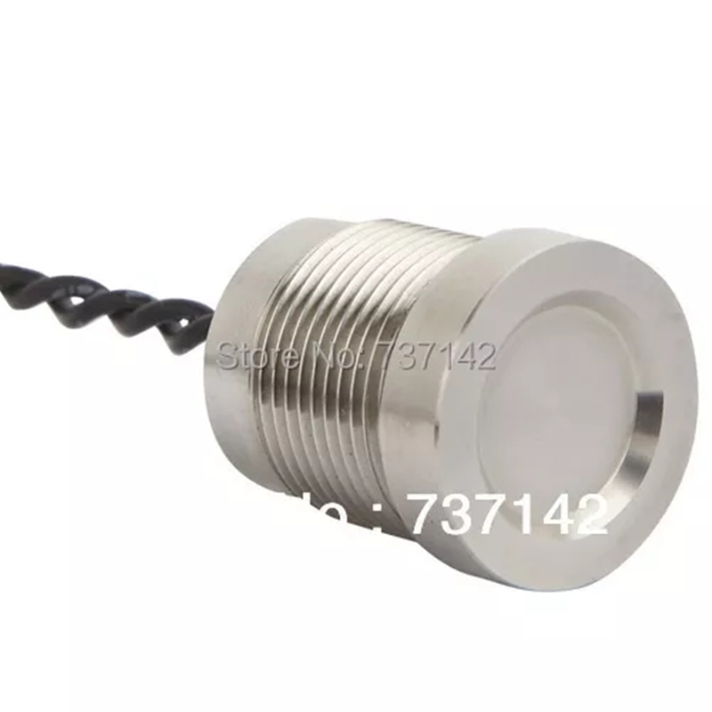 ELEWIND 16mm metal Stainless steel or Black aluminum alloy piezo switch (16mm,PS165Z10YSS1,Rohs,CE)