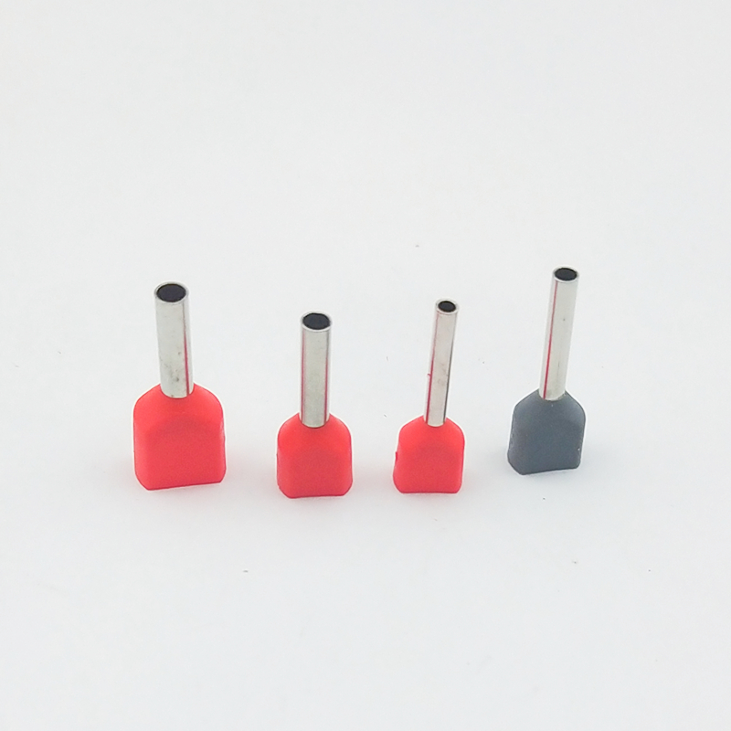 Insulated Double <a href='/cord-end-terminal/'>Cord End Terminal</a> TE7512,TE1010,TE0512,TE1510