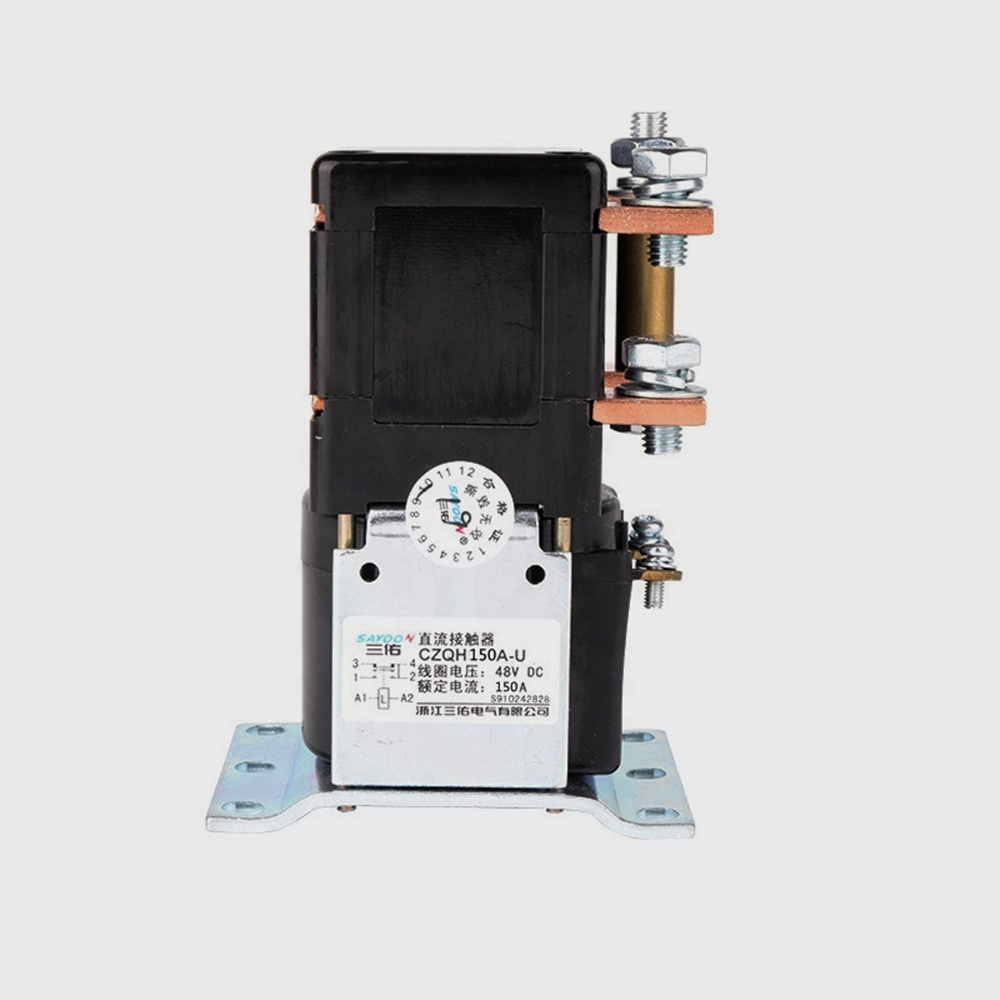 SAYOON export hot selling high quality products factory supply low power 150A <a href='/1no1nc/'>1NO1NC</a> dc contactor CZQH150A-U,ZJQ150A-H