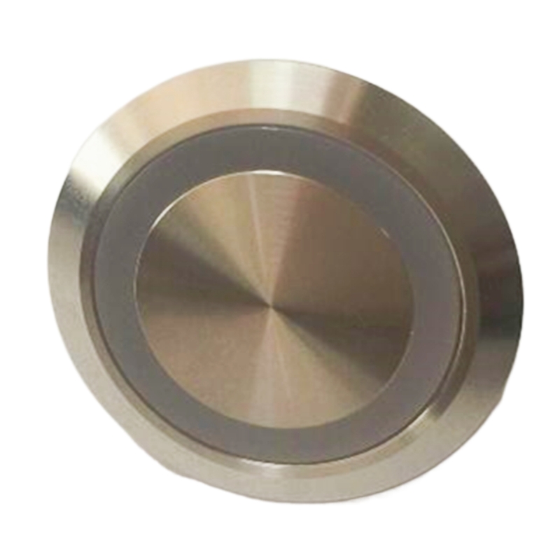 ELEWIND 40mm Stainless steel momentary or latching type <a href='/1no1nc/'>1NO1NC</a> or 2NO2NC Ring illuminated push button switch(PM401F-11E/B/12V/S)