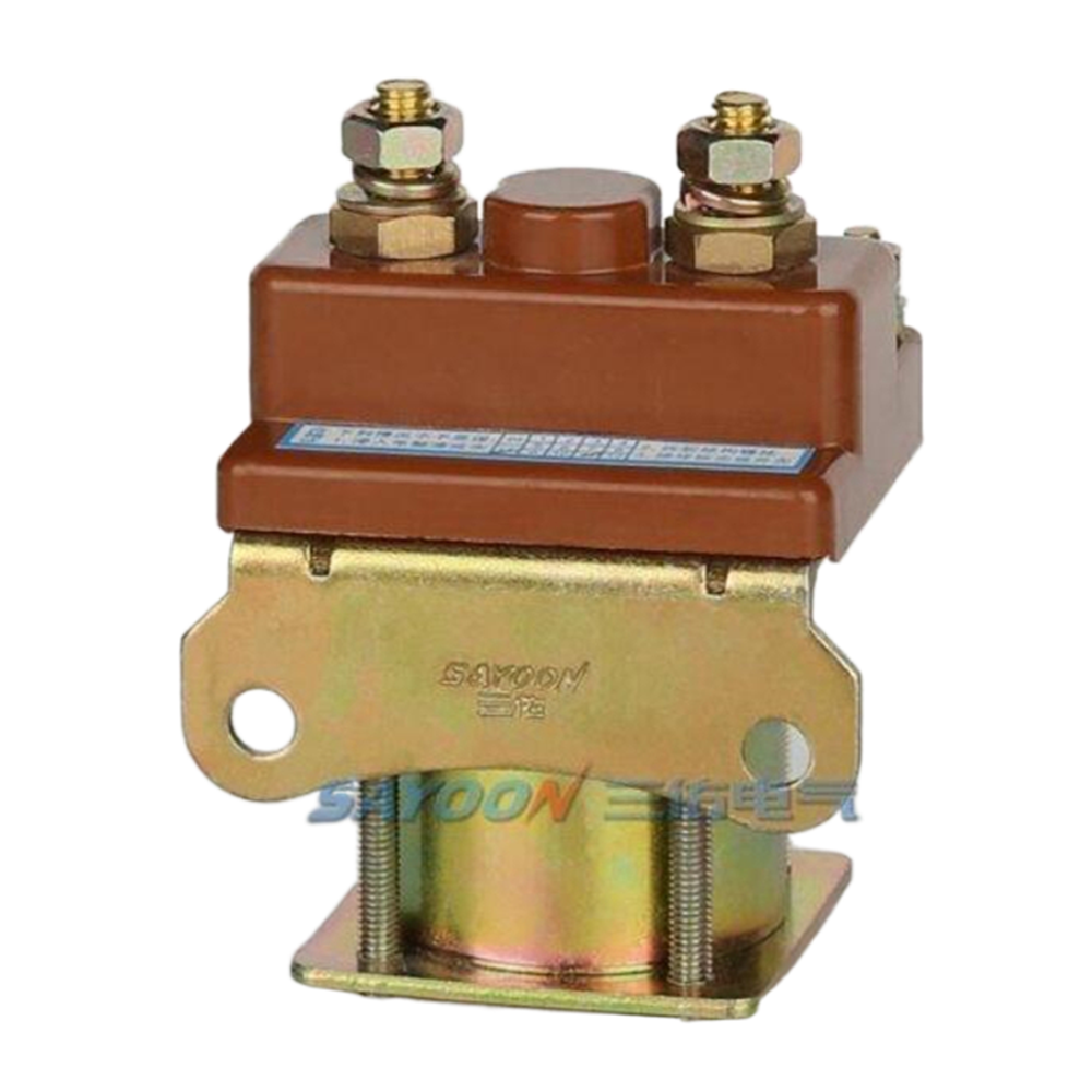 SAYOON QCZ2-150 High Power 150A DC contactor 12v 24v 36v 48v 60v 72v 150A for Electric mechanical equipment