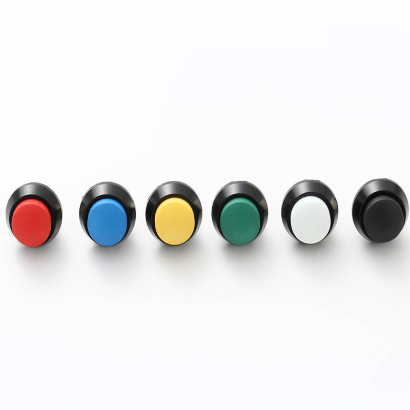 ELEWIND 12mm High dome head push button switch (PM121G-10/R/A)