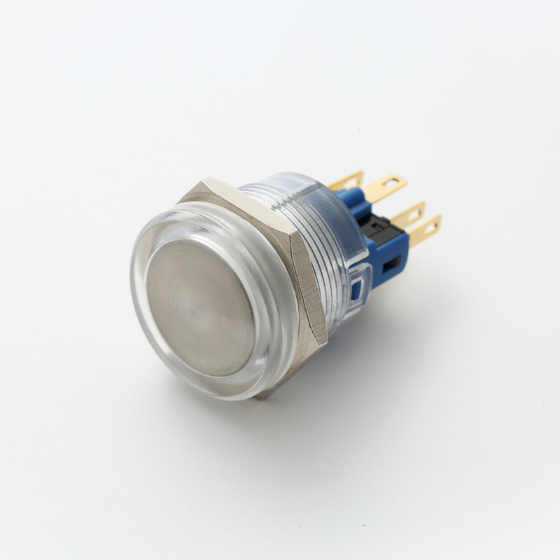 ELEWIND 22mm UV-proof plastic Ring illuminated Momentary push button switch(PM221F-11E/J/△/▲/PC)