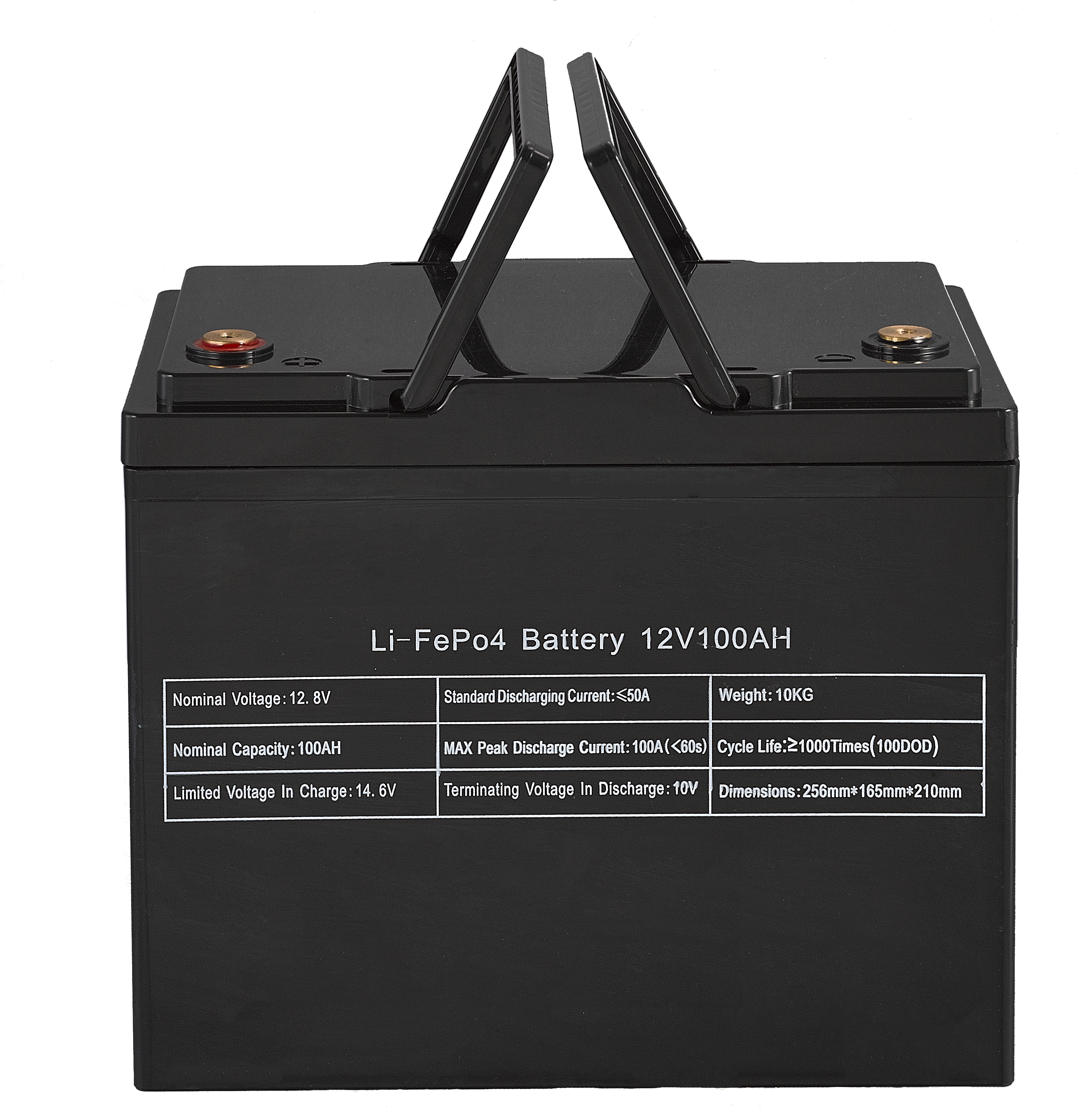 12V100Ah_QG01_Lead-Acid repalcement lithium battery