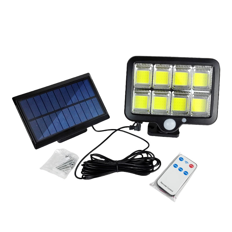 Solar gate light Security Lamps COB LED Induction Sensor solar light