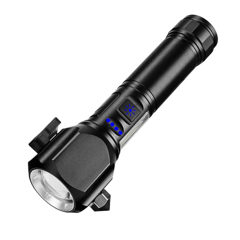 New professional high-power zoom tactical 20W flashlight