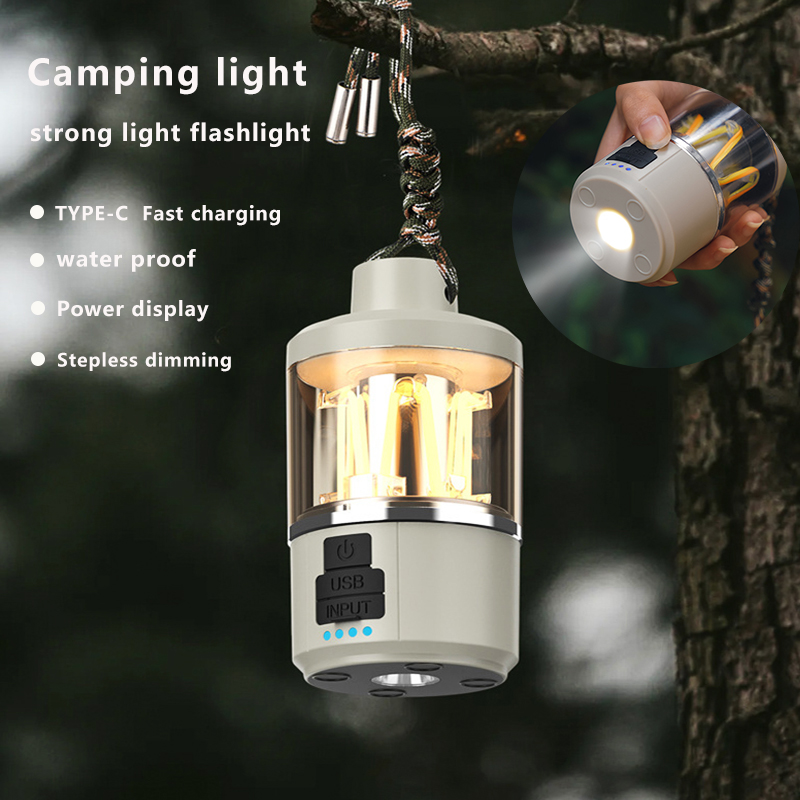 Camping equipment multifunctional minimalist LED camping light