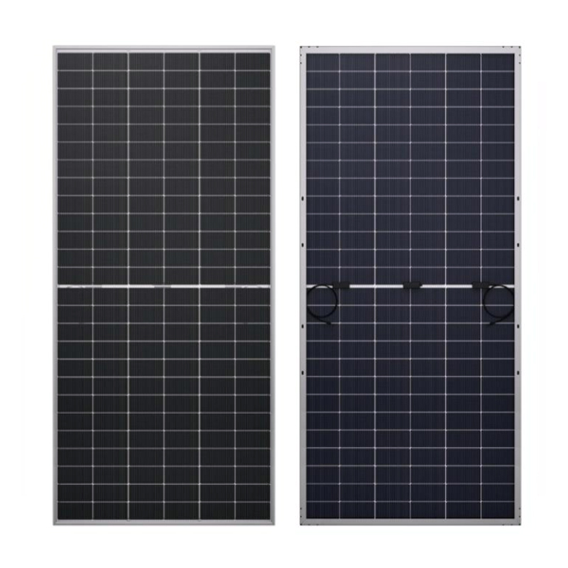 605W-625W TOPCon Silver Frame Bifacial Dual Glass Solar Module