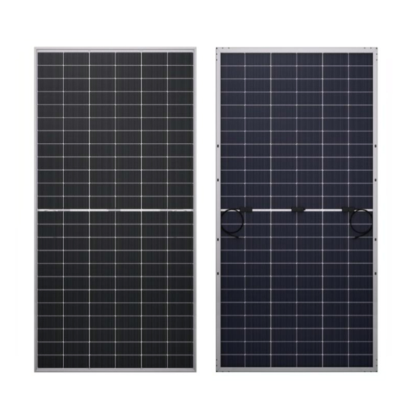 555W-575W TOPCon Silver Frame Bifacial Dual Glass Solar Module