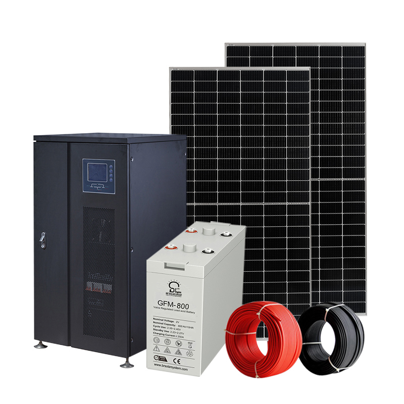 80KW Off-grid Solar Panel System