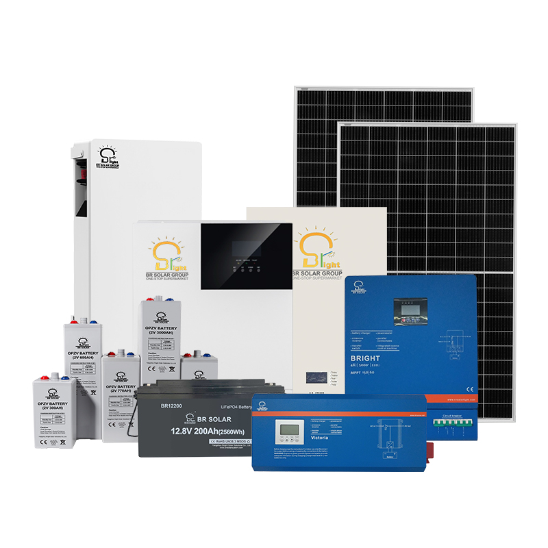 Hot Selling Solar Power System Solar Panel Lithium <a href='/battery/'>Battery</a> in South Africa