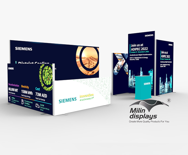 Exhibition <a href='/light-box/'>Light Box</a> Display Booth Led Light Box Display Booth