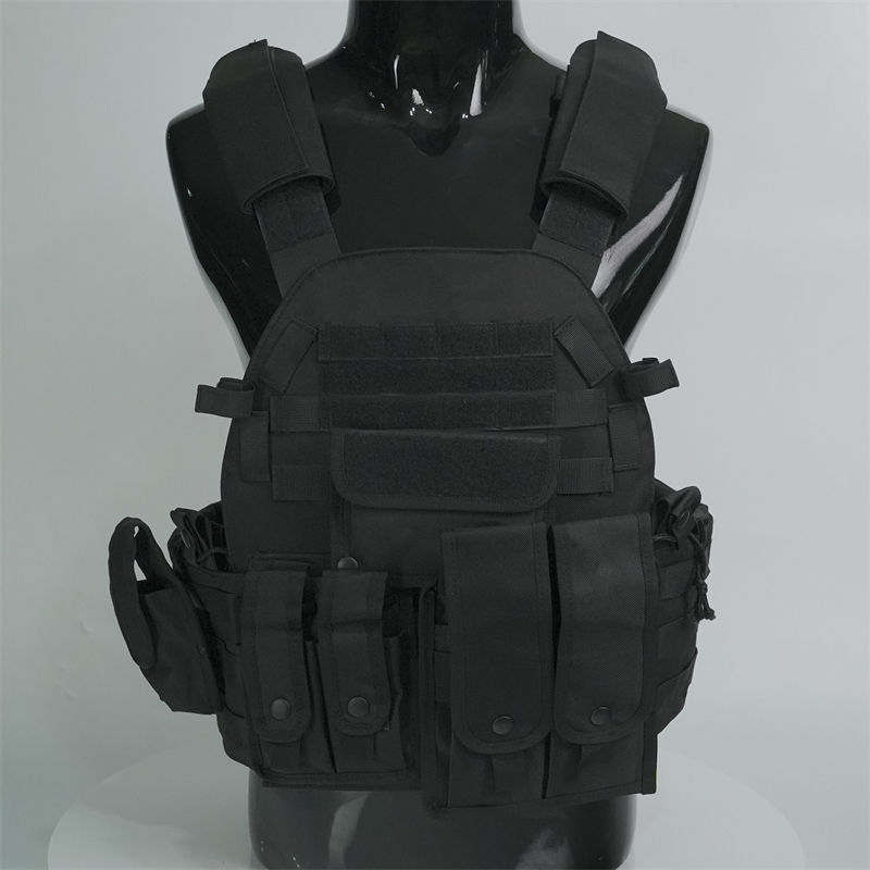 FDY-07 Plate carrier Molle Black bulletproof Tactical Vest