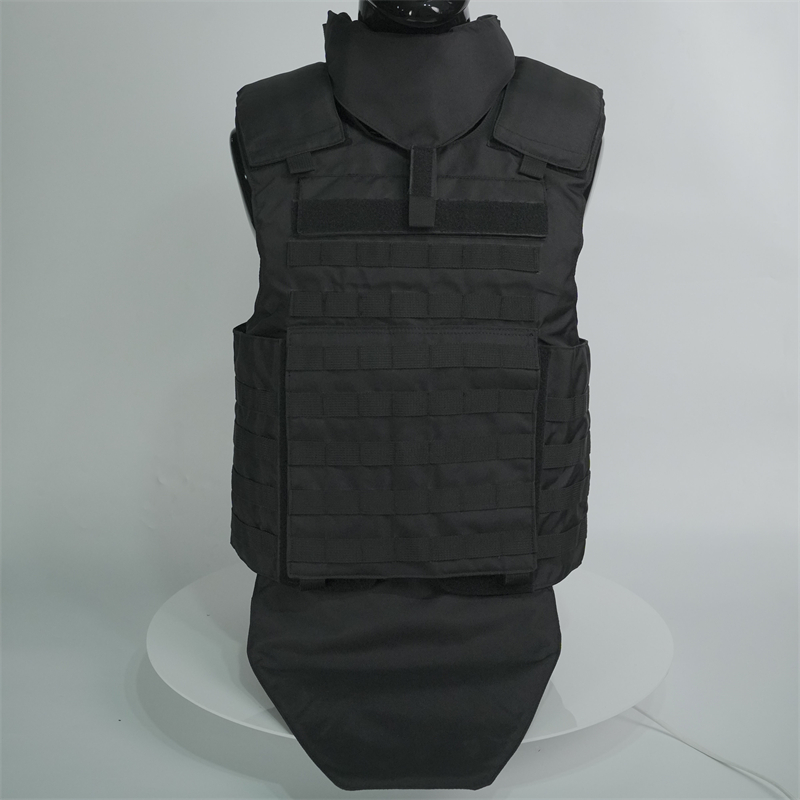 FDY-15 Black full body protection ballistic vest