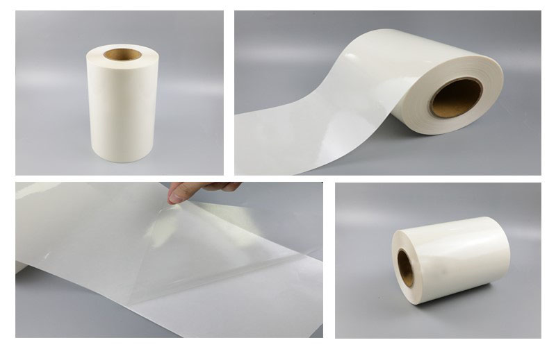 Supplier of cable special transparent / dumb silver / bright silver PET nonadhesive label materials